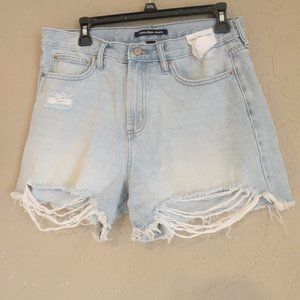 Calvin Klein Blue Jeans Shorts.